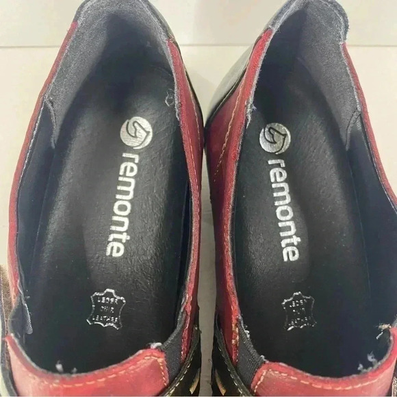 Remonte Patchwork Leather Slip On Shoe Women’s Size 41 or US 10 - Picture 12 of 14